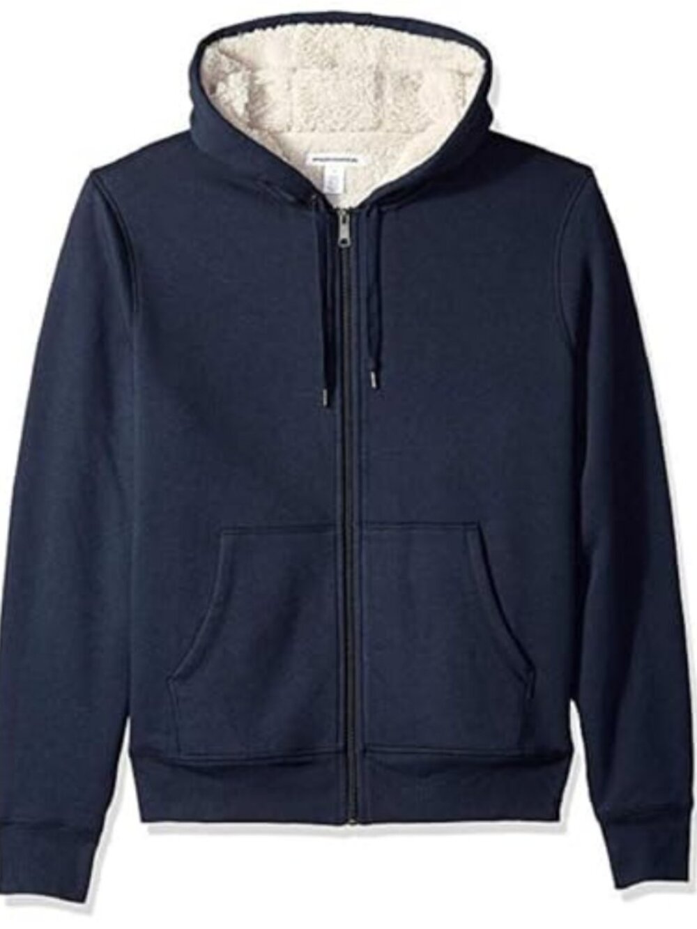 Women's Sherpa Lined Full Zip Hoodie Adjustable Drawstring Plus Size